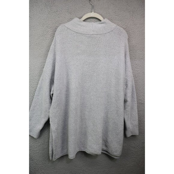 Pure Jill 3/4 Sleeve Open Sides Mock Neck Sweater-Size M/L-Minimalist - Picture 8 of 10